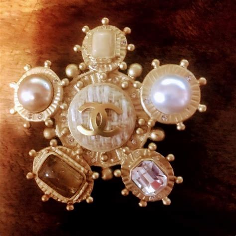 chanel brooch gripoix|Chanel jewelry.